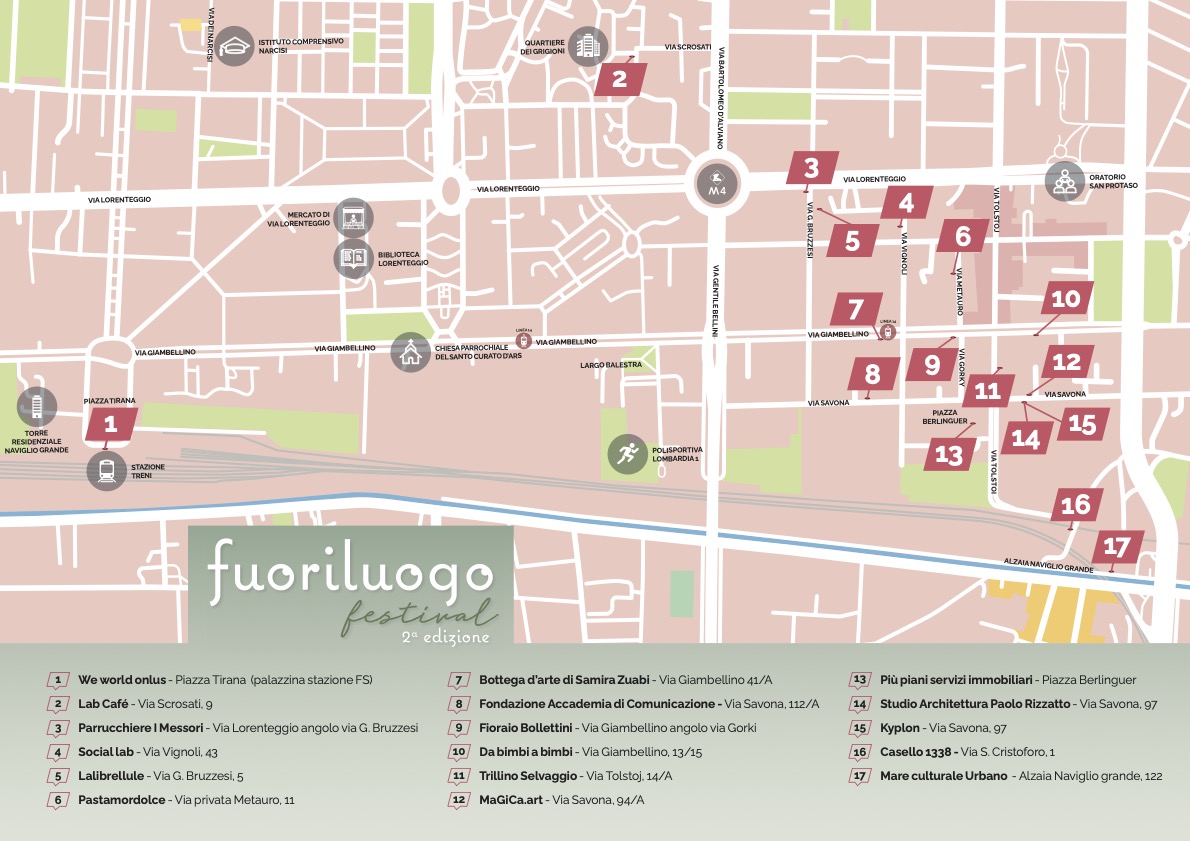 Mappa Fuoriluogo Festival